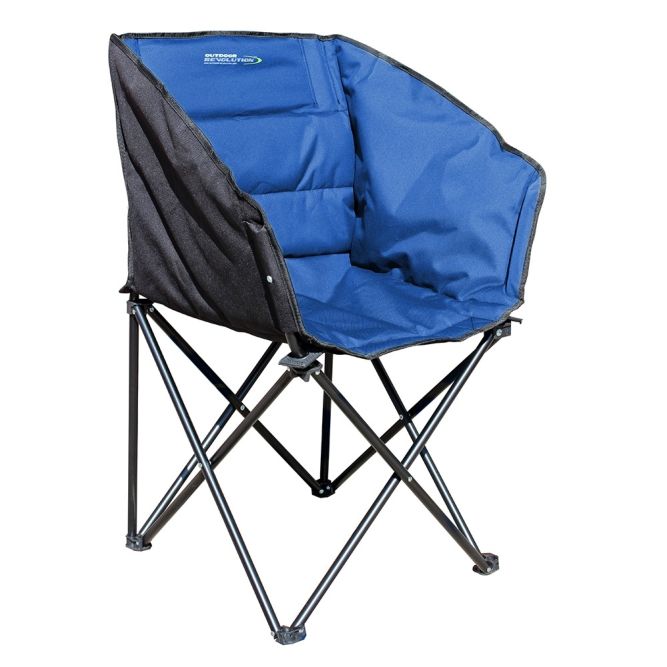 Outdoor Revolution Tub Chair Navy Blue & Black