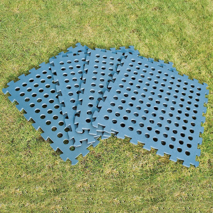 Outdoor Revolution Versatile Flooring Blue 4 Pack 8 Edges