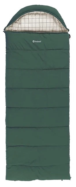 Outwell Camper Prime Green - Left zipper