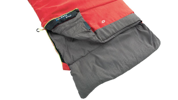 Outwell Celebration Lux Red Sleeping Bag