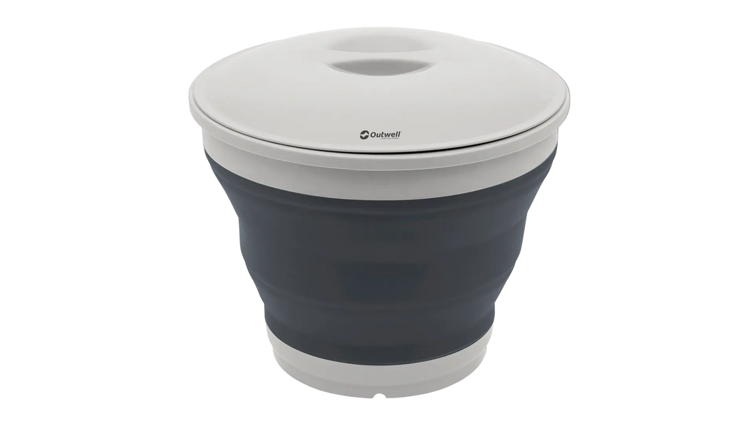 Outwell Collaps Bucket Round With Lid Navy Night