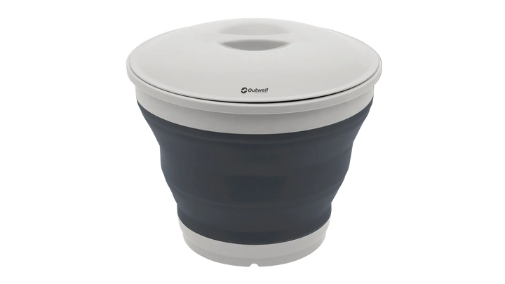 Outwell Collaps Bucket Round With Lid Navy Night