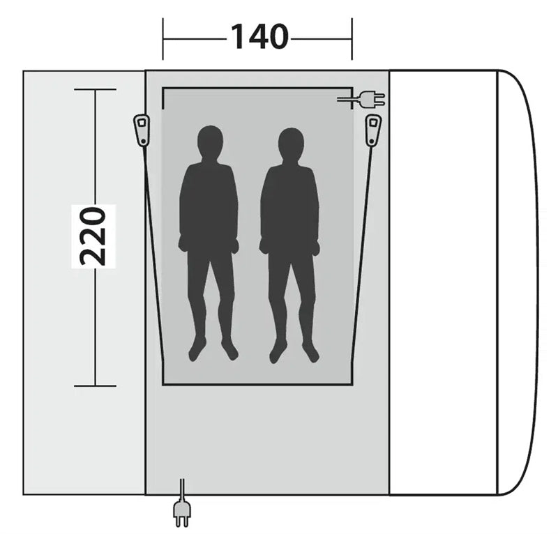 Outwell 2 berth inner B