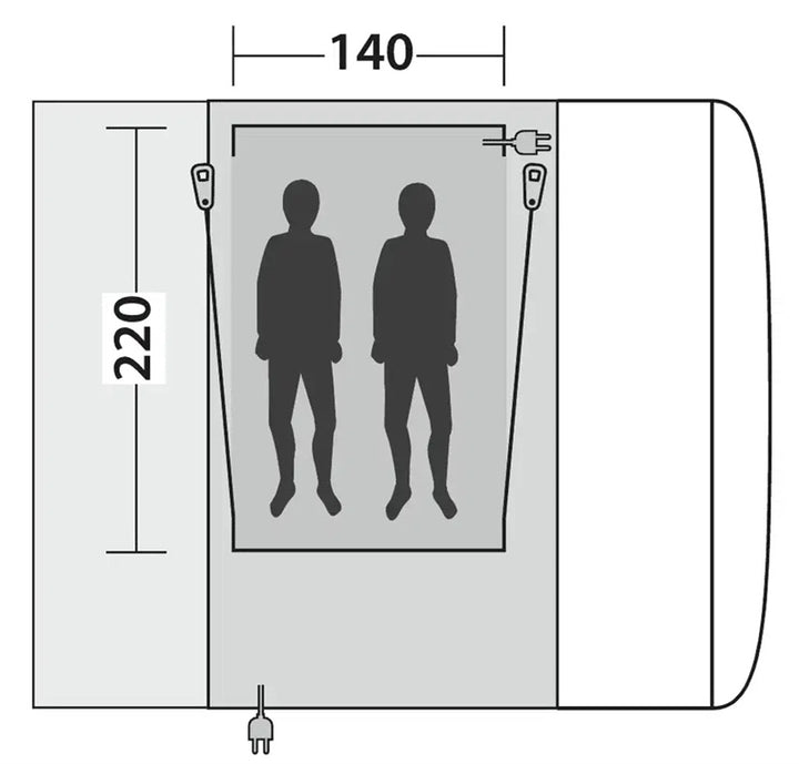 Outwell 2 berth inner B