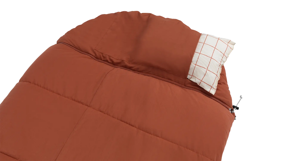 Outwell Camper Lux Red - Left zipper