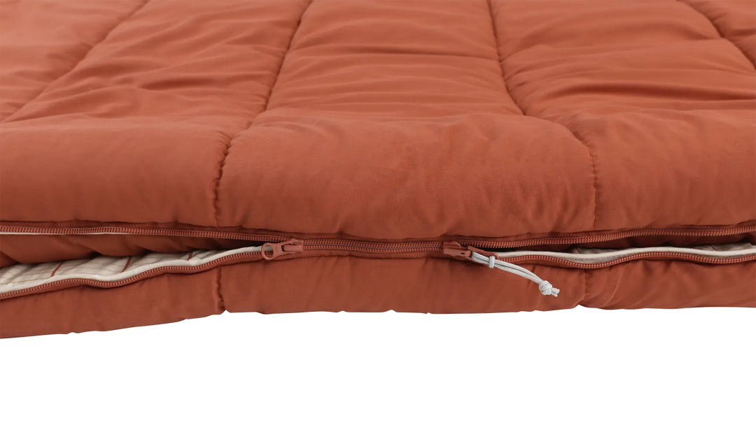 Outwell Camper Lux Red - Left zipper