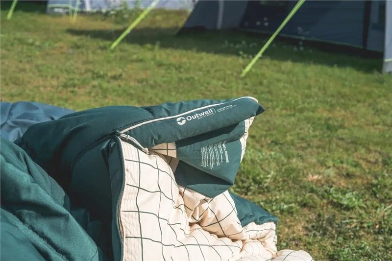 Outwell Camper Prime Green - Left zipper