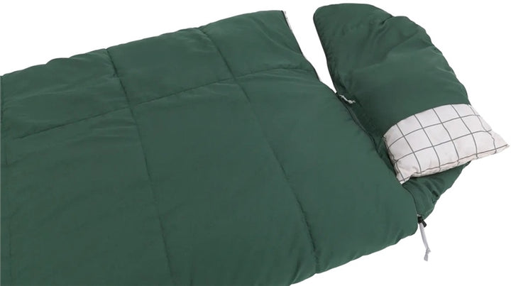 Outwell Camper Prime Green - Left zipper