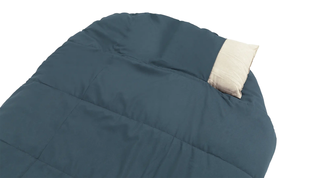 Outwell Campion Lux XL Blue - Left zipper