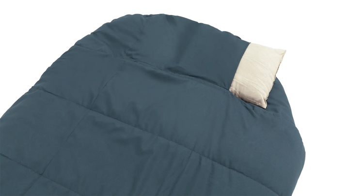 Outwell Campion Lux XL Blue - Left zipper