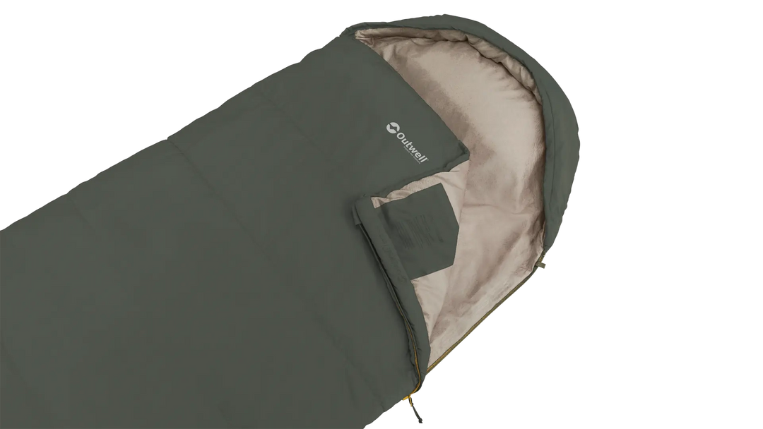Outwell Campion Prime Green - Left zipper