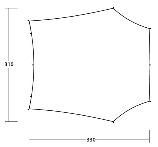 Outwell Canopy Tarp M