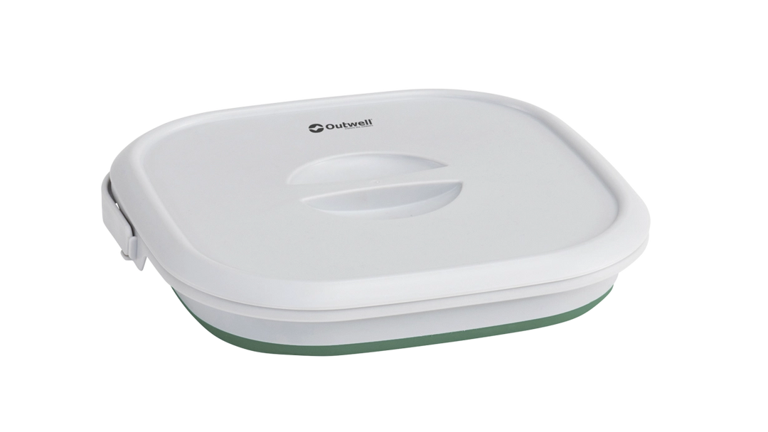 Outwell Collaps Bucket Square With Lid Shadow Green