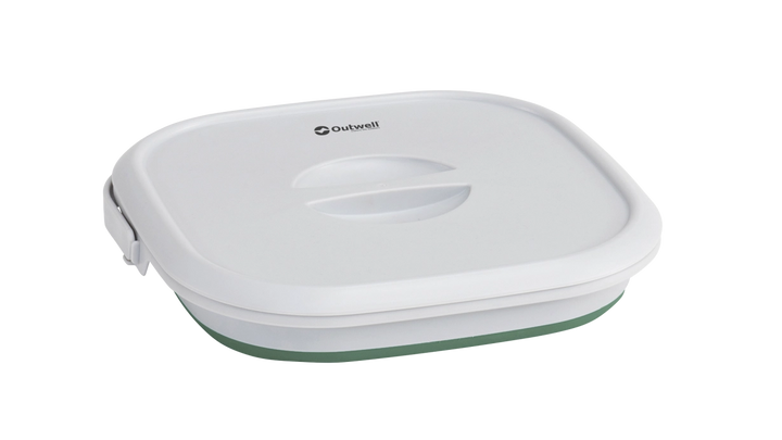 Outwell Collaps Bucket Square With Lid Shadow Green