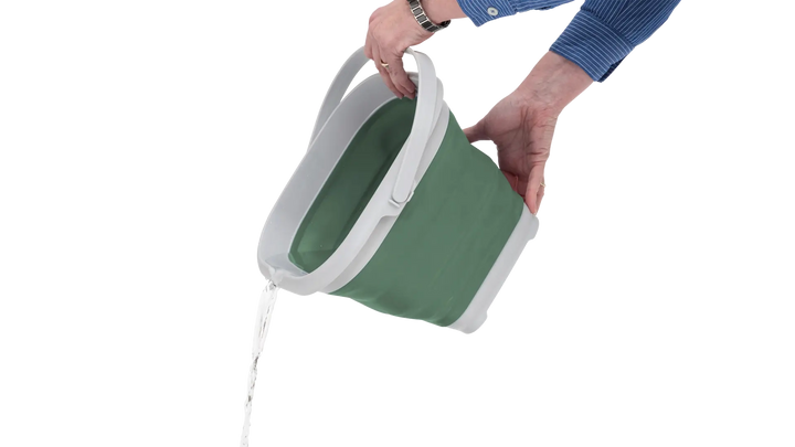 Outwell Collaps Bucket Square With Lid Shadow Green
