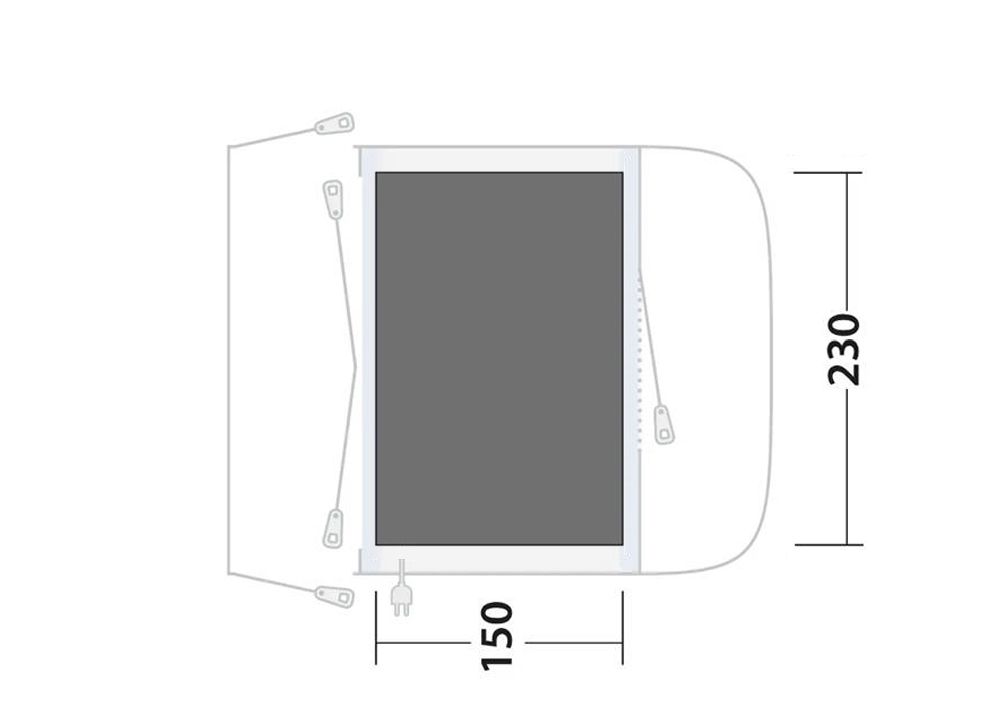 Outwell Cozy Carpet Santa Monica Air