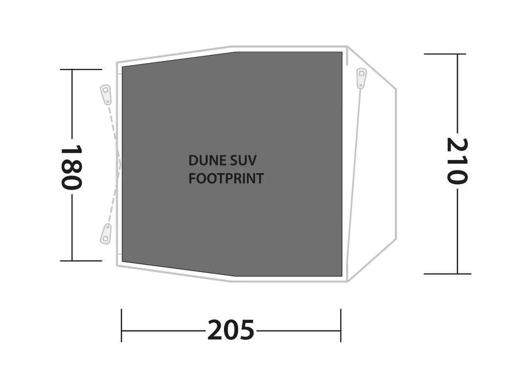 Outwell Footprint Dune SUV