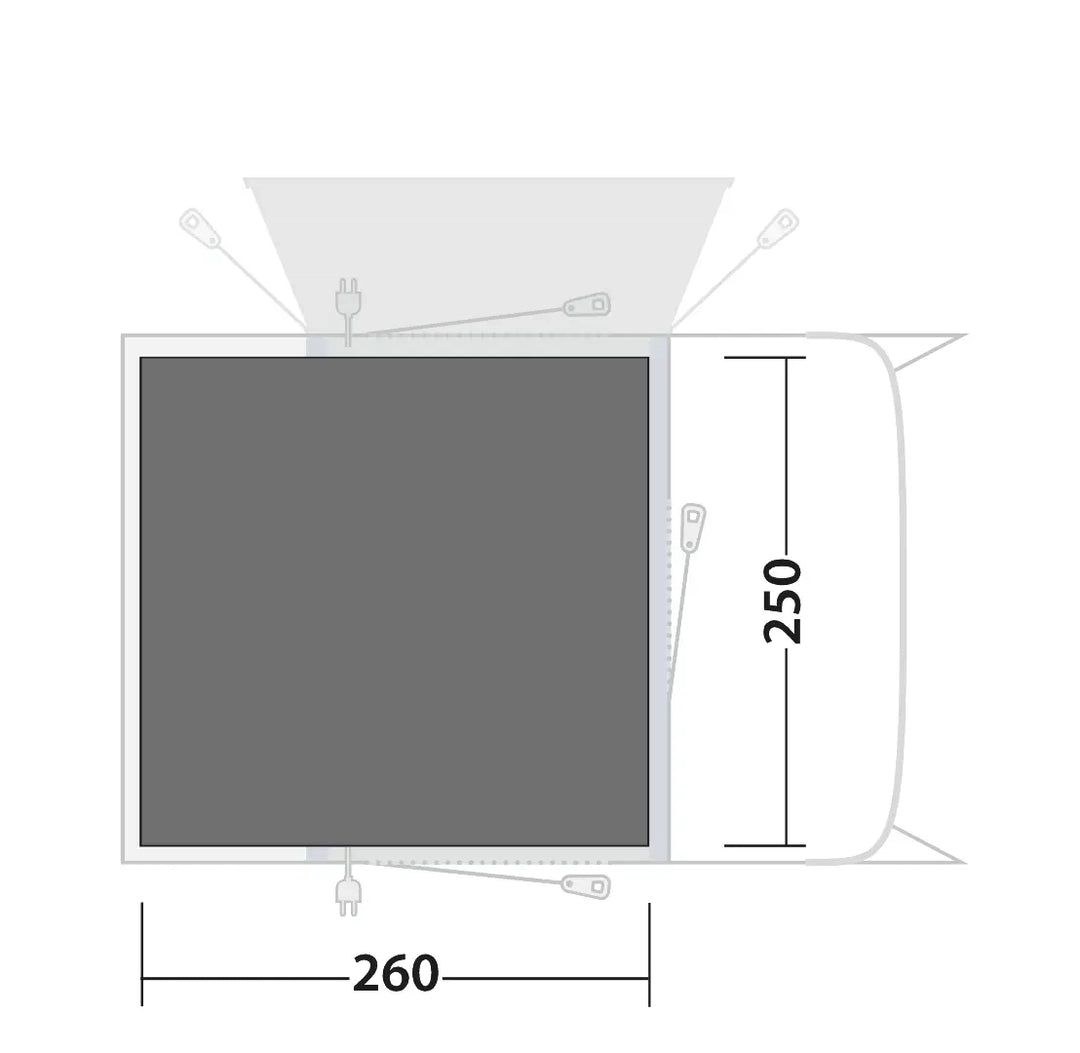 Outwell Footprint Talladega Air
