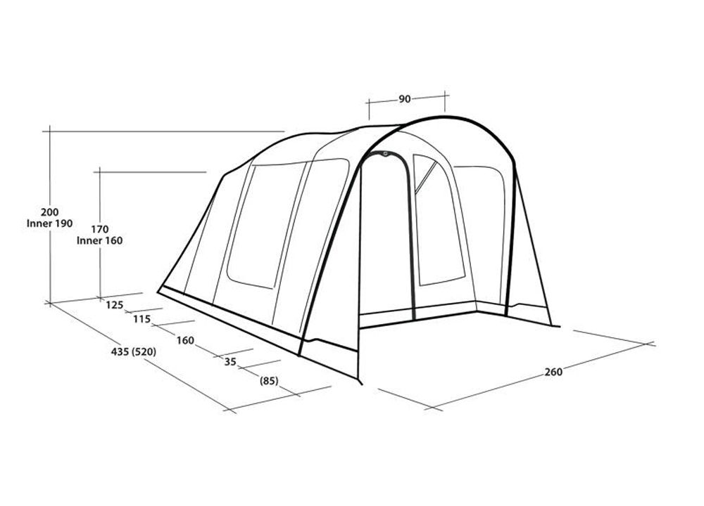 Outwell Monterey 4 Air