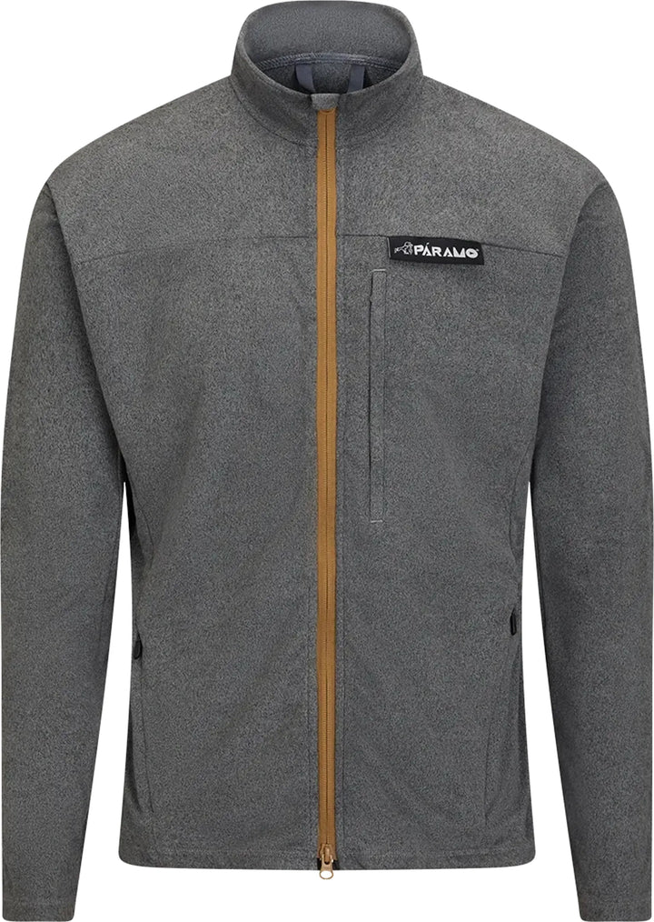 Paramo Bentu Fleece Jacket Steel Cumin Zips