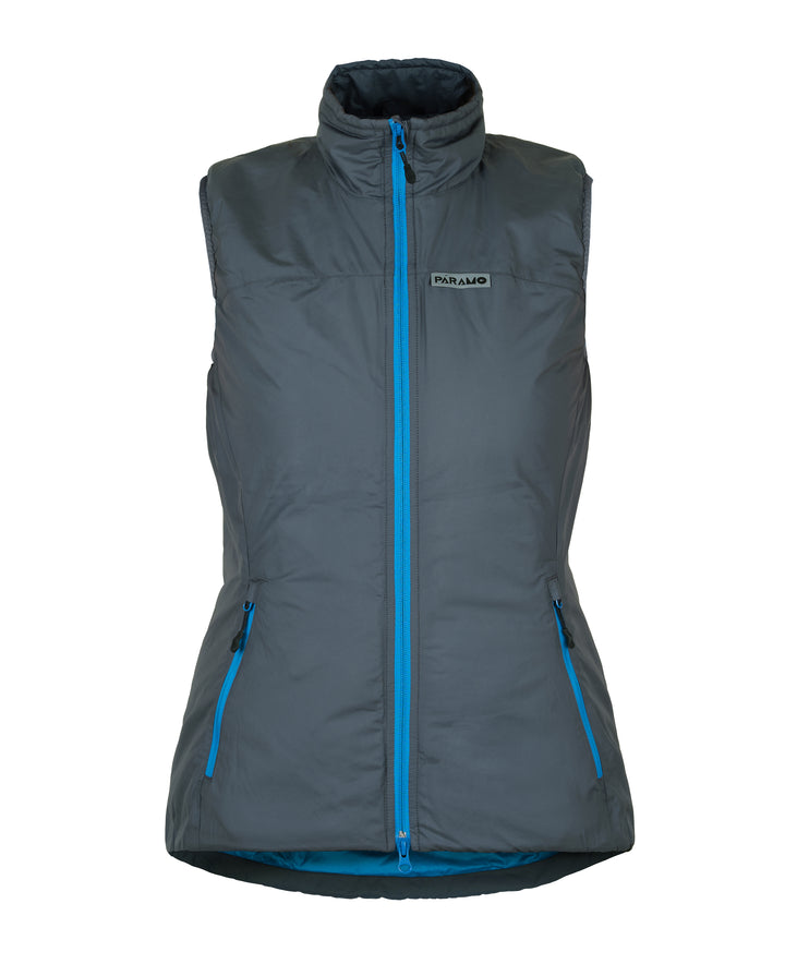 Paramo Torres Medio Gilet Womens Rock Grey