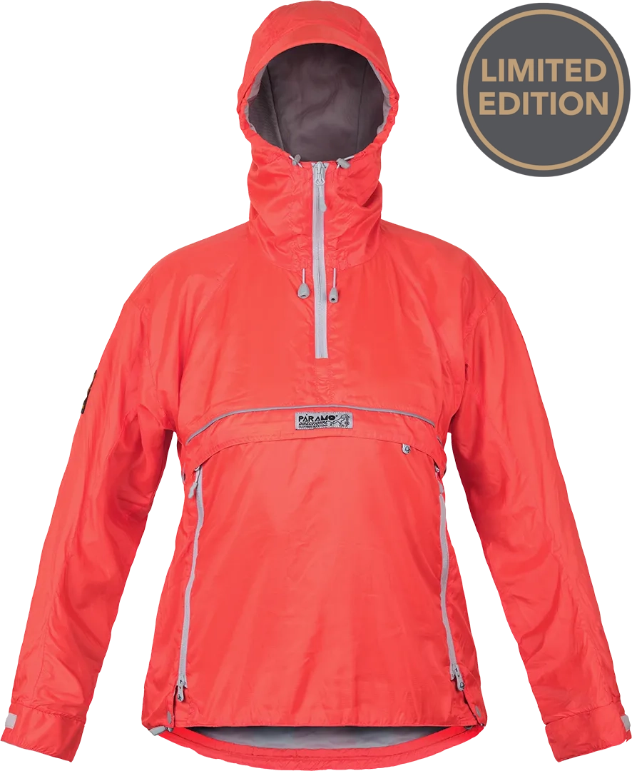 Paramo Velez Adventure Light Smock Womens Hot Coral