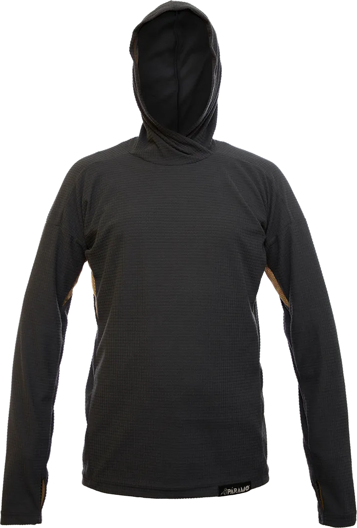 Paramo Velez Grid Dark Grey Cumin