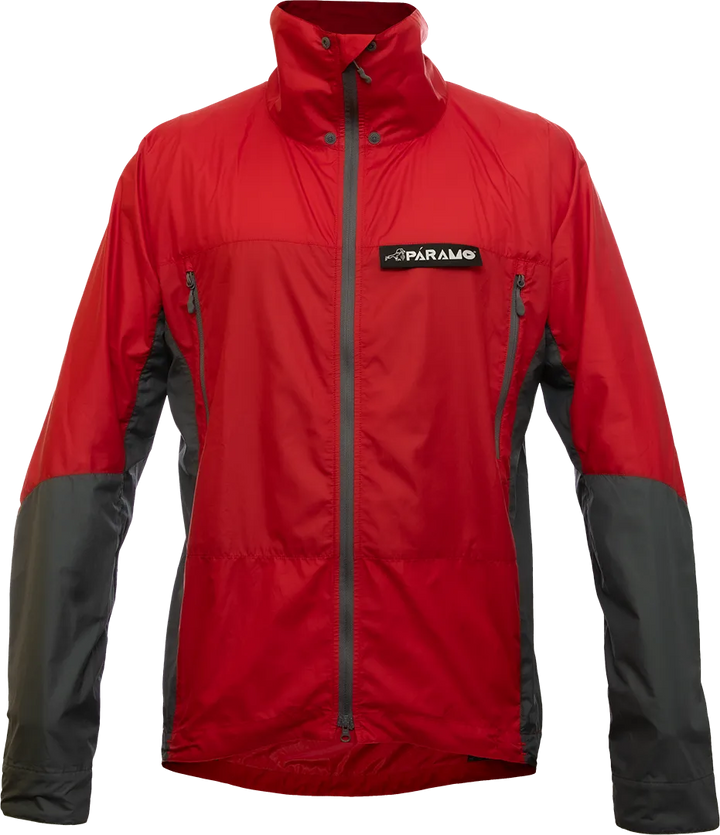 Paramo Velez Windproof Mens Fire Rock Grey