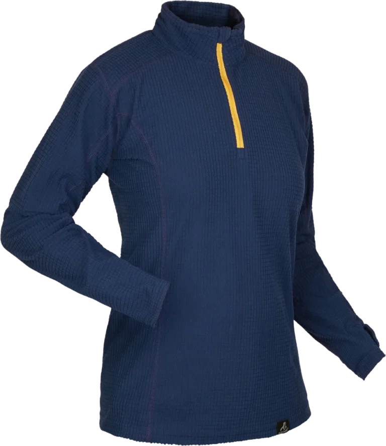 Paramo Grid Technic Base layer Womens Midnight Gold Zips