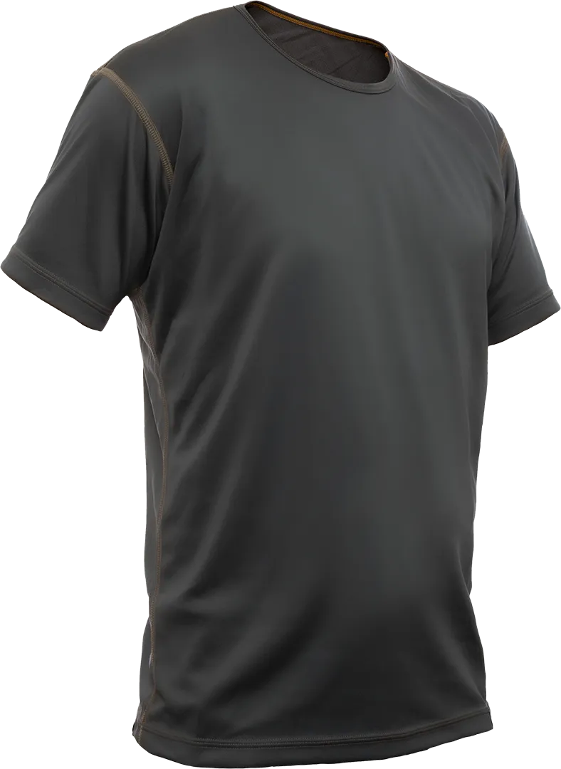Paramo Mens Cambia S/Sleeve Crew Neck Dark Grey