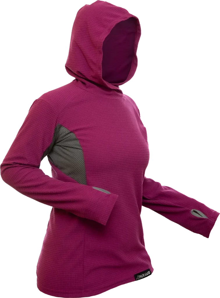 Paramo Velez Grid Womens Foxglove Rock Grey