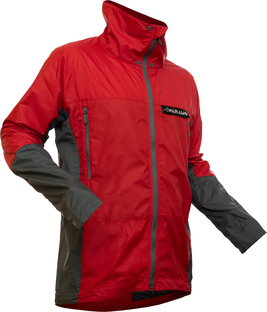 Paramo Velez Windproof Mens Fire Rock Grey