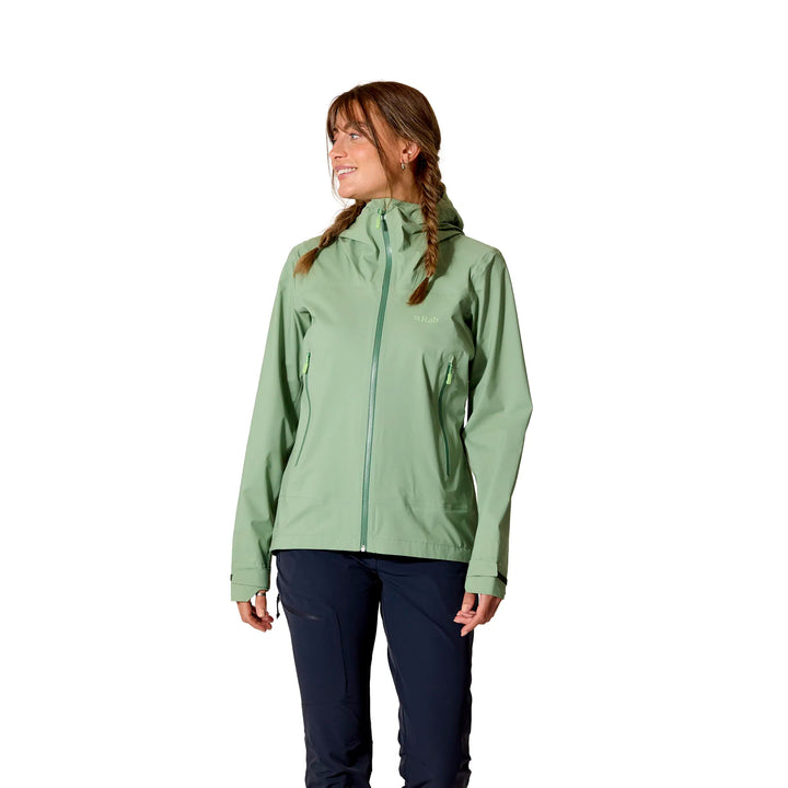 Rab Firewall Light Jacket Womens Dark Fig Green