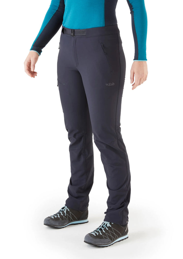 Rab Incline AS Pant Womens Ebony Short Leg