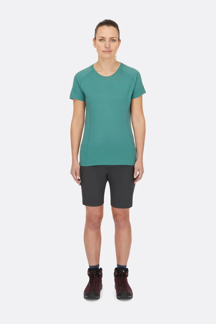 Rab Incline Light Shorts Womens Anthracite (Inseam 8")