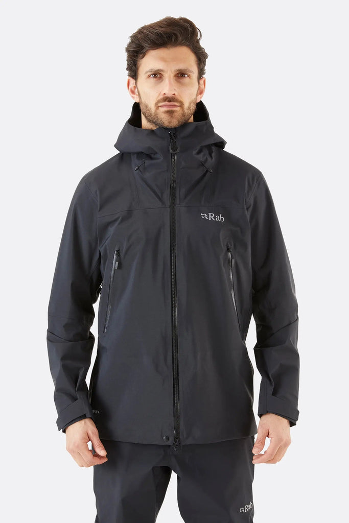 Rab Kangri Gore Tex Mens Jacket Black BCH Camping Leisure