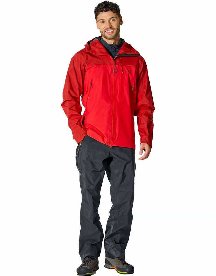 Rab Latok Mountain GTX Jacket Mens Tuscan Red Dark Horizon
