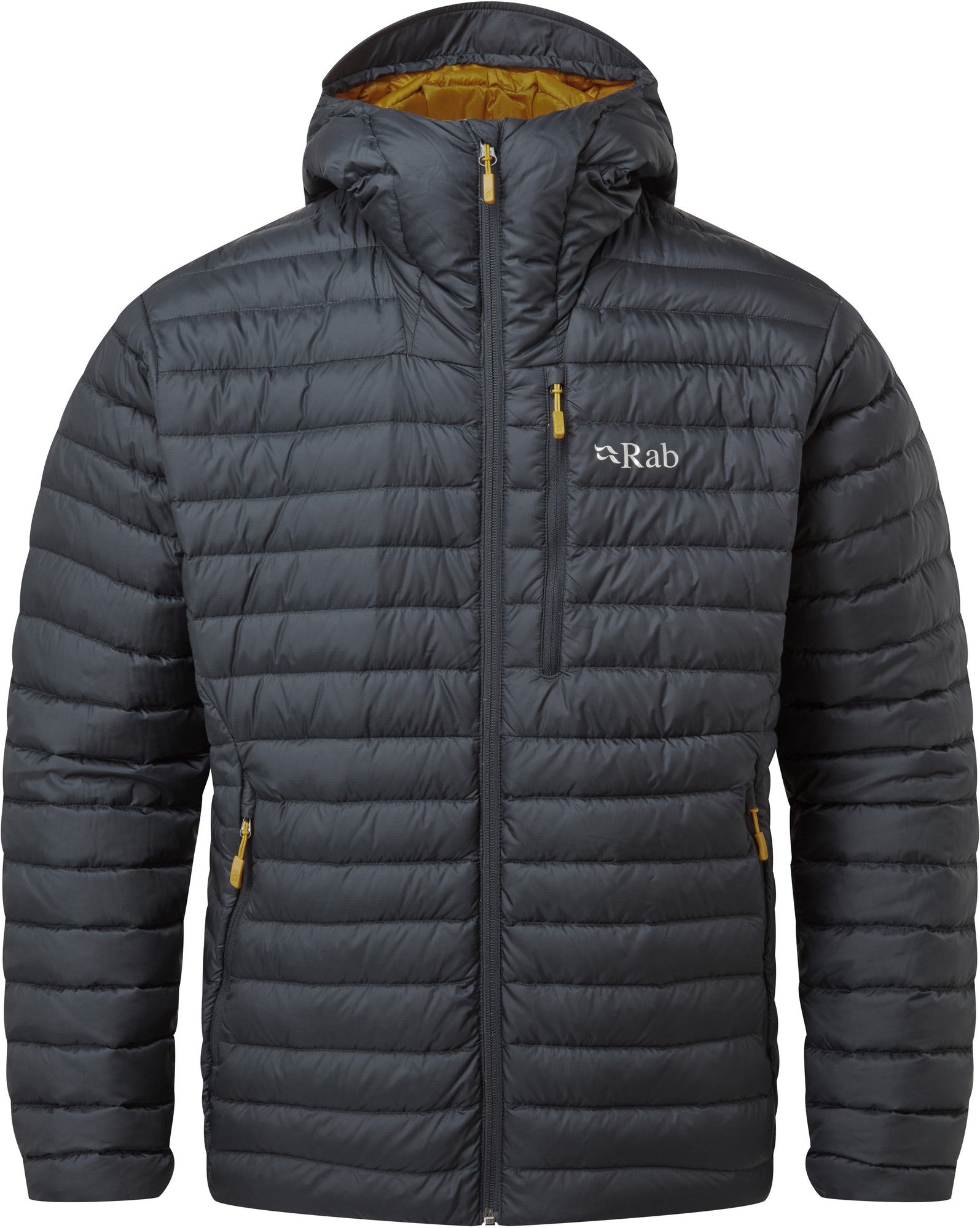 Rab Mens Microlight Alpine Jacket Beluga BCH Camping Leisure