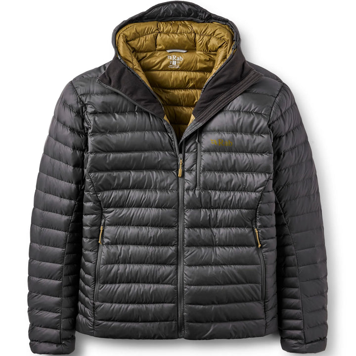 Rab Microlight Alpine Hoody Down Jacket Mens Anthracite