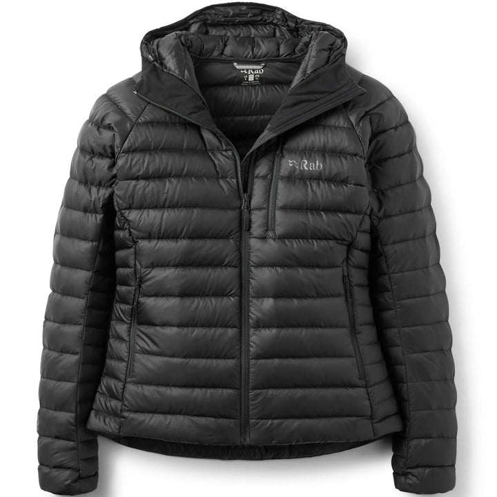 Rab Microlight Alpine Hoody Down Jacket Womens Black