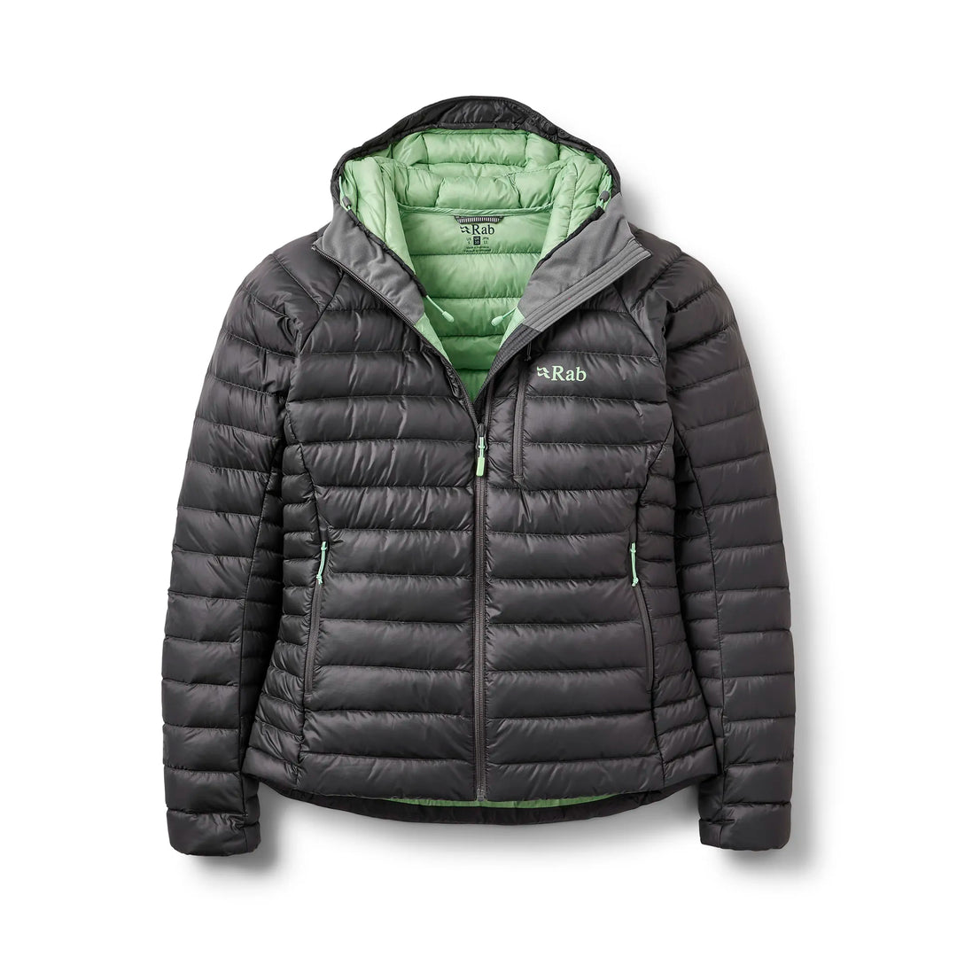 Rab Microlight Alpine Hoody Down Jacket Womens Graphene
