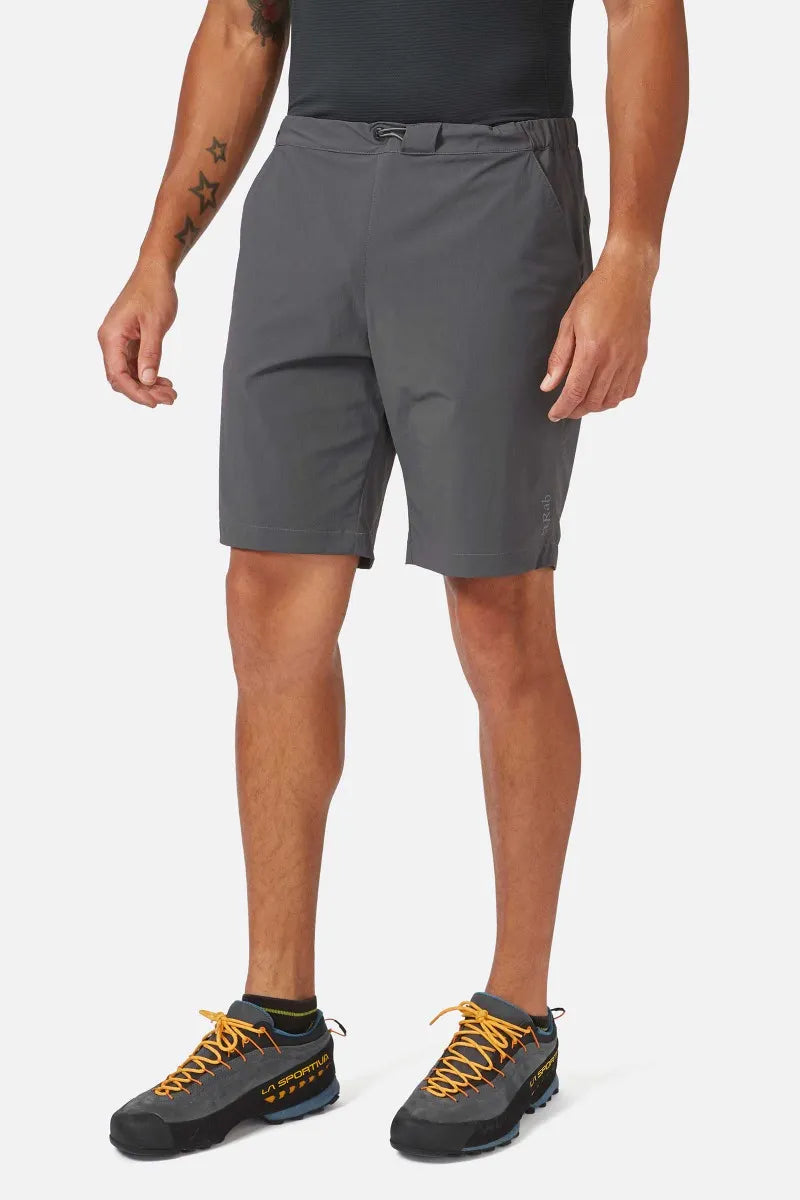 Rab Momentum Shorts Graphene (9" Inseam)