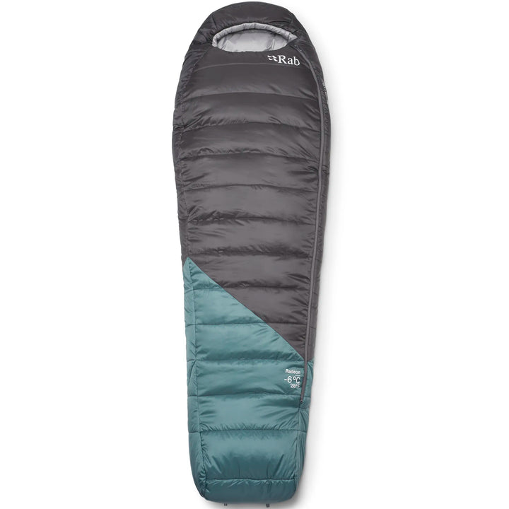 Rab Radeon -6C Sleeping Bag Womens Regular Dark Fig Green Graphene
