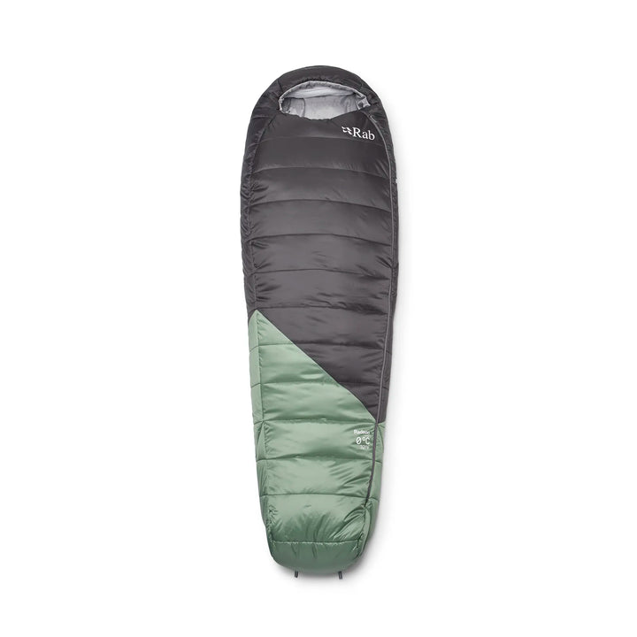 Rab Radeon 0C Sleeping Bag Womens Regular Dark Fig Green Graphene
