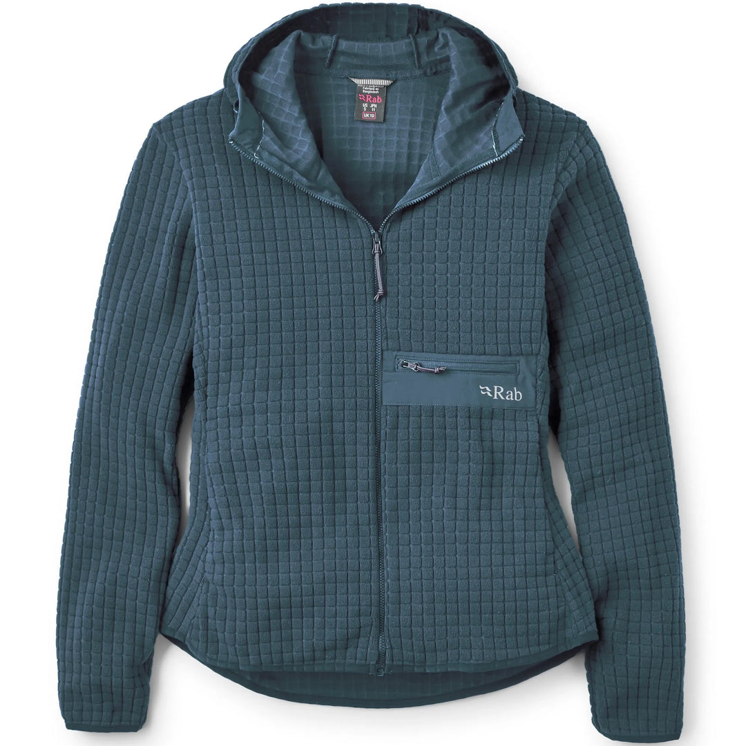 Rab Ramshaw Hoody Fleece Womens Tempest Blue