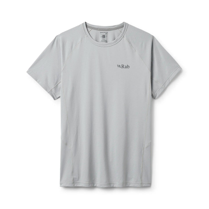 Rab Sonic Tee Mens Light Zinc