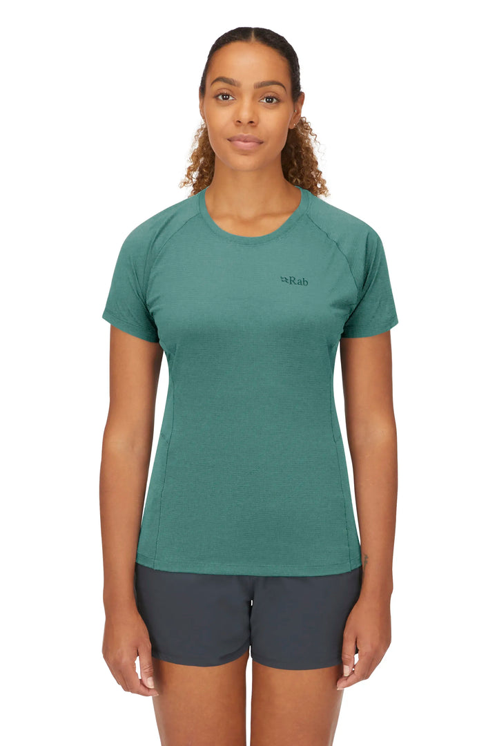 Rab Sonic Tee Womens Eucalyptus