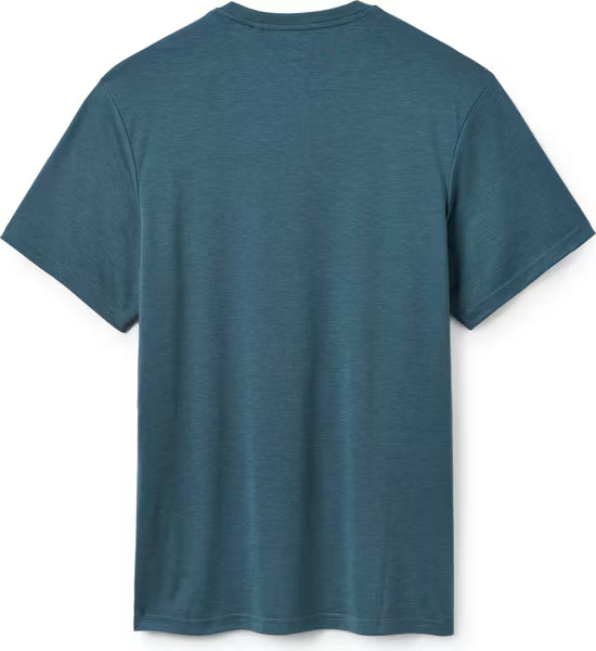 Rab Crimp Repeat Tee Mens Orion Blue