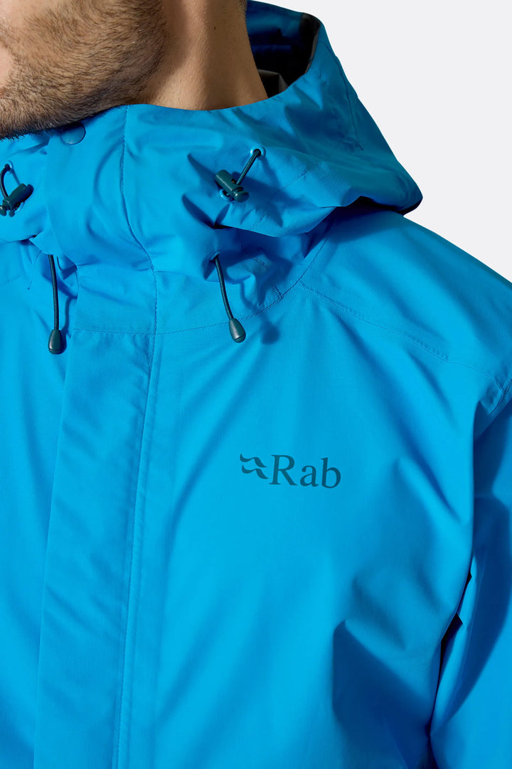 Rab Downpour Jacket Mens Maya Blue
