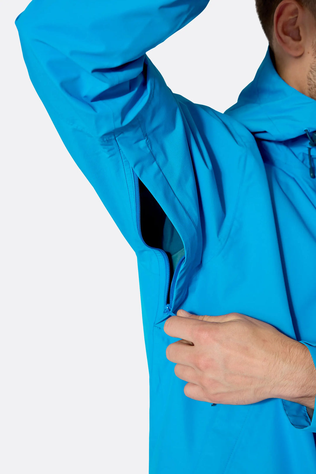 Rab Downpour Jacket Mens Maya Blue